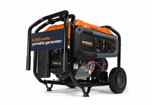 Generac 8000W Electric Start with COsense 49ST/CSA Portable Generator - 7715